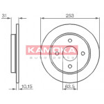 KAMOKA Bremsscheibe