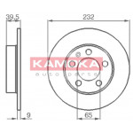KAMOKA Bremsscheibe
