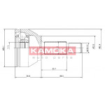 KAMOKA Gelenksatz, Antriebswelle