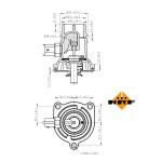 NRF Thermostat, Kühlmittel