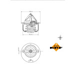 NRF Thermostat, Kühlmittel