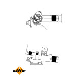 NRF Thermostat, Kühlmittel