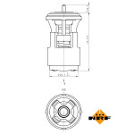 NRF Thermostat, Kühlmittel