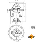 NRF Thermostat, Kühlmittel