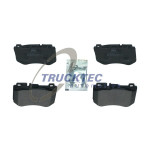 TRUCKTEC AUTOMOTIVE Bremsbelagsatz, Scheibenbremse