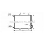 AVA QUALITY COOLING Kondensator, Klimaanlage