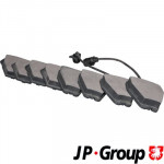 JP GROUP Bremsbelagsatz, Scheibenbremse