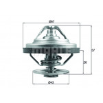 MAHLE Thermostat, Kühlmittel