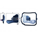 MAHLE Hydraulikfilter, Automatikgetriebe