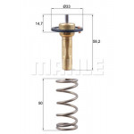 MAHLE Thermostat, Kühlmittel