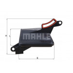 MAHLE Hydraulikfilter, Automatikgetriebe