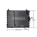 MAHLE Kondensator, Klimaanlage