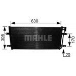 MAHLE Kondensator, Klimaanlage