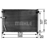 MAHLE Kondensator, Klimaanlage