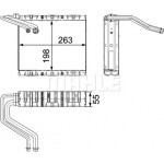 MAHLE Verdampfer, Klimaanlage