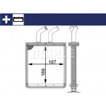 MAHLE Wärmetauscher, Innenraumheizung
