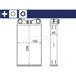 MAHLE Wärmetauscher, Innenraumheizung
