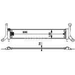 MAHLE Niedertemperaturkühler, Ladeluftkühler
