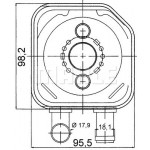 MAHLE Ölkühler, Motoröl