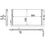 MAHLE Niedertemperaturkühler, Ladeluftkühler