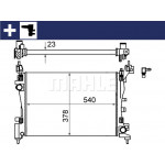 MAHLE Kühler, Motorkühlung