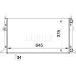 MAHLE Kühler, Motorkühlung