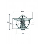 MAHLE Thermostat, Kühlmittel