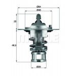 MAHLE Thermostat, Kühlmittel