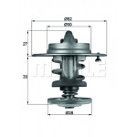 MAHLE Thermostat, Kühlmittel