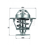 MAHLE Thermostat, Kühlmittel