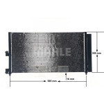 MAHLE Kondensator, Klimaanlage