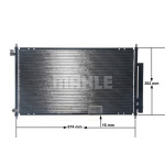 MAHLE Kondensator, Klimaanlage