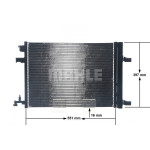 MAHLE Kondensator, Klimaanlage