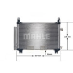 MAHLE Kondensator, Klimaanlage