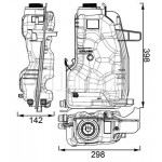 MAHLE Ausgleichsbehälter, Kühlmittel