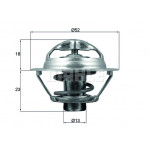 MAHLE Thermostat, Kühlmittel