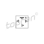 TOPRAN Relais, Kraftstoffpumpe