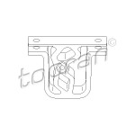 TOPRAN Halter, Schalldämpfer
