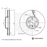 BLUE PRINT Bremsscheibe
