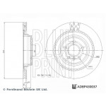 BLUE PRINT Bremsscheibe