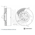 BLUE PRINT Bremsscheibe