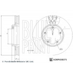 BLUE PRINT Bremsscheibe