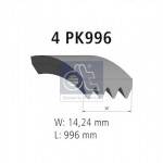 DT Spare Parts Keilrippenriemen