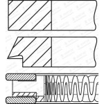 GOETZE ENGINE Kolbenringsatz