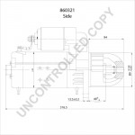 PRESTOLITE ELECTRIC Starter