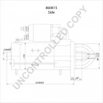 PRESTOLITE ELECTRIC Starter