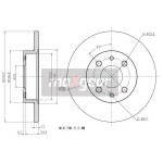 MAXGEAR Bremsscheibe