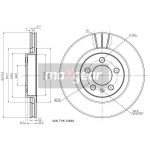 MAXGEAR Bremsscheibe