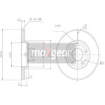 MAXGEAR Bremsscheibe