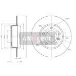 MAXGEAR Bremsscheibe